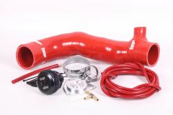 Black FORGE Honda Civic Type R 2015-on Boost Hoses FMKT023 Red