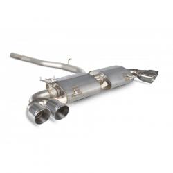 Audi S1 Scorpion Stainless Steel Non Resonated Cat Back Exhaust