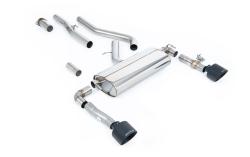 Milltek Exhaust OPF/GPF back Exhaust BLACK TAIL PIPES – Hyundai Kona N 2.0 T-GDi (280PS – WITH OPF/GPF models only)